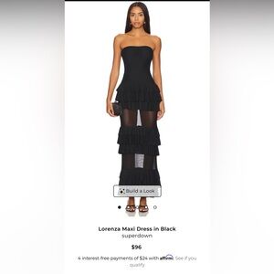 Lorenza Maxi Dress in Black
superdown Small